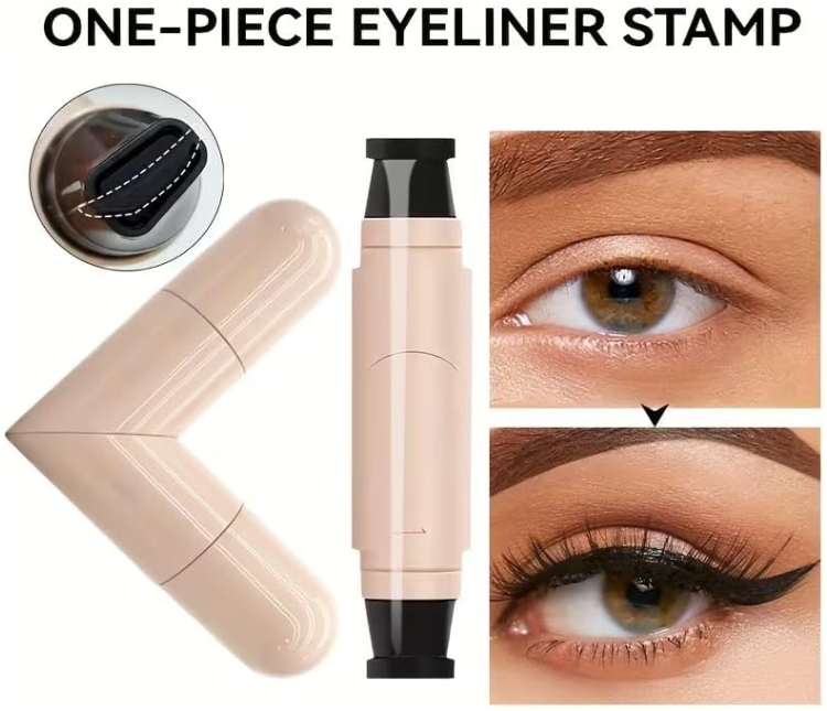 Dual-Ended Winged Eyeliner Stamp