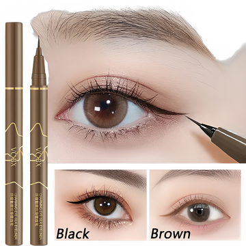 Waterproof Brown Liquid Eyeliner Pen for Natural Lasting Definition